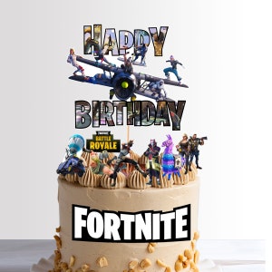 Fortnight Cake Topper 