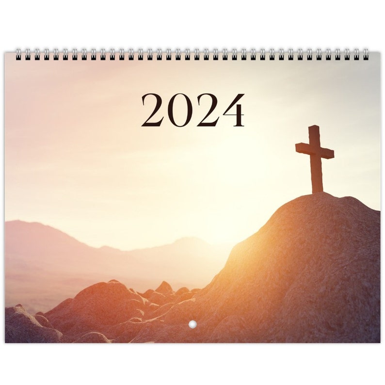 2024 Christian Wall Calendars US & CA Faith Holy Jesus Lord God
