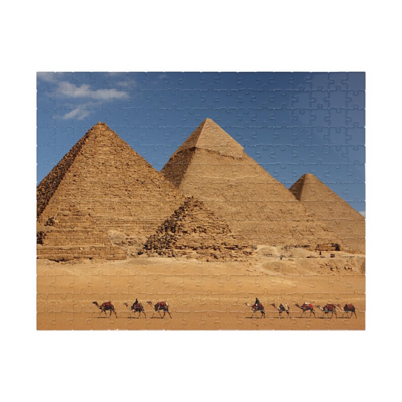 Pyramids Jigzone Pyramids of Giza Jigsaw Puzzle 110 252 520 1014-piece - Etsy