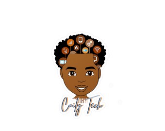Coily Tech Kids (Boy) Kiss-Cut Vinyl Decals