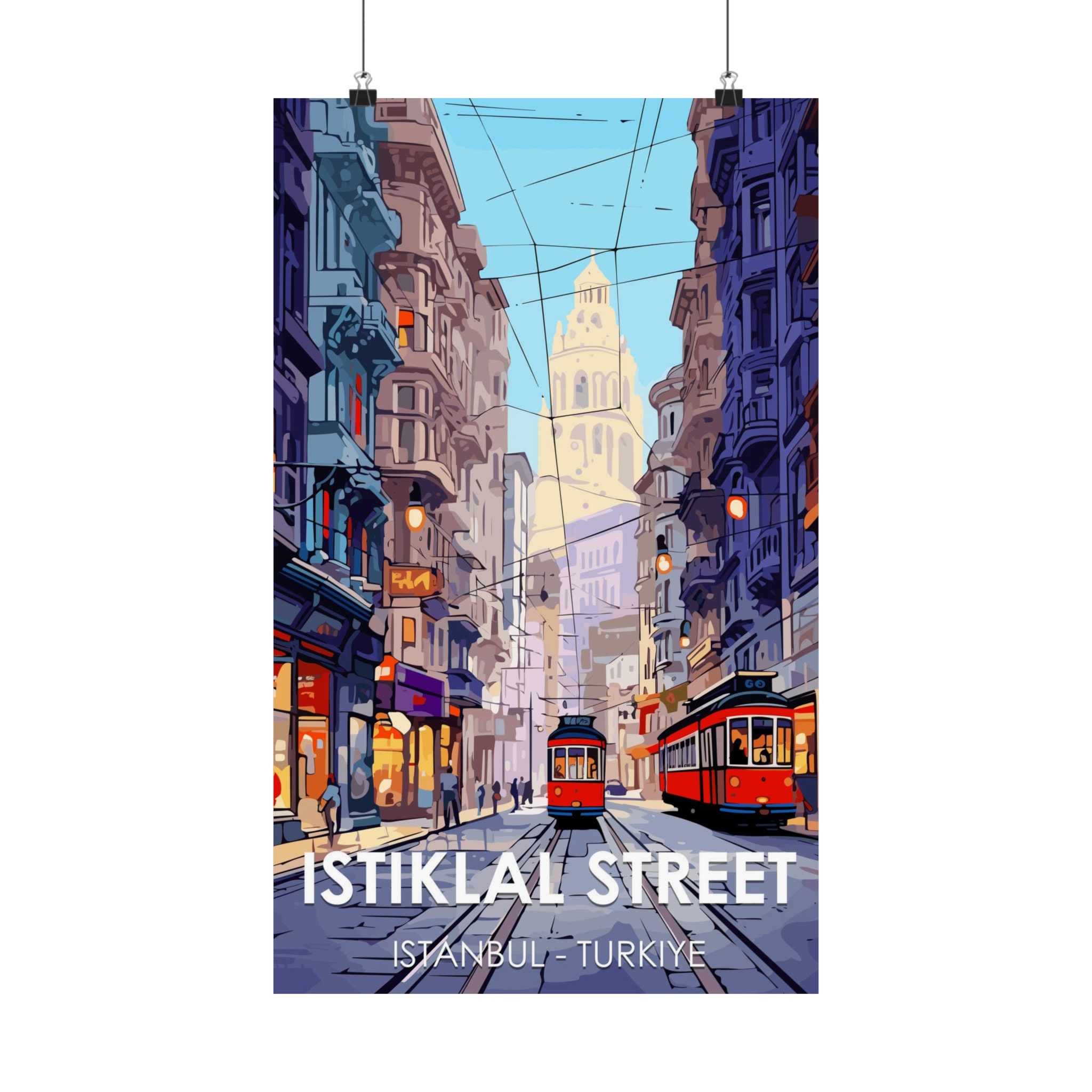 Istanbul Vertical Posters Travel Destination Monument - Etsy