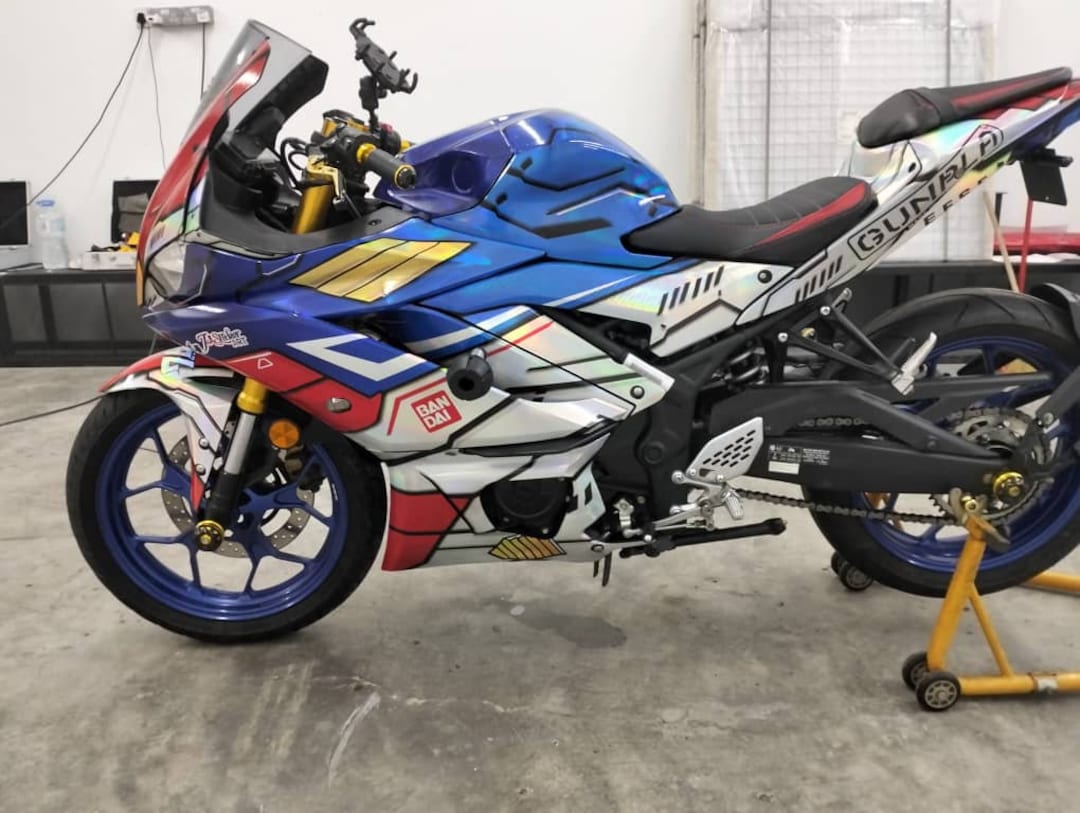 YZF R3 2021 YAMAHA REFLECTIVE Full Body Sticker (90-95% Coverage of  Coverset) Australia