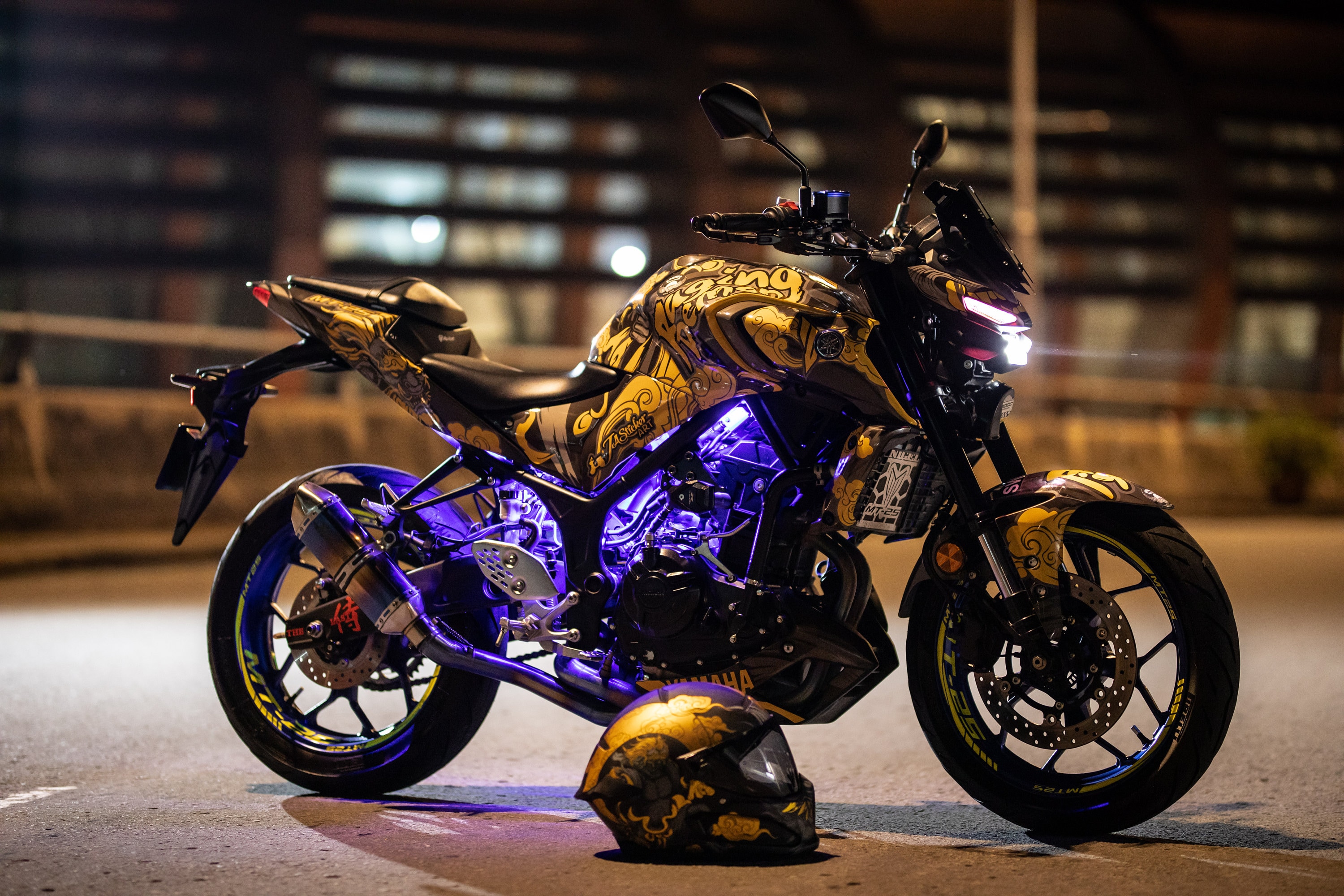 Modified Yamaha Mt 25 Bike Yamaha MT 03 MT25 2015-2019 Monster