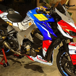 Z1000 SUGOMI 2018 KAWASAKI REFLECTIVE full body sticker (90-95% coverage of coverset)