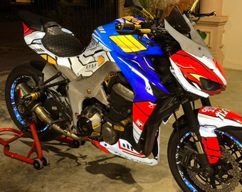 Z1000 SUGOMI 2018 KAWASAKI REFLECTIVE full body sticker (90-95% coverage of coverset)