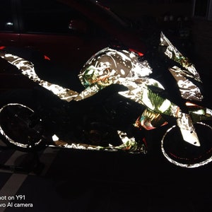 Z1000 2010 KAWASAKI REFLECTIVE full body sticker (90-95% coverage of coverset)