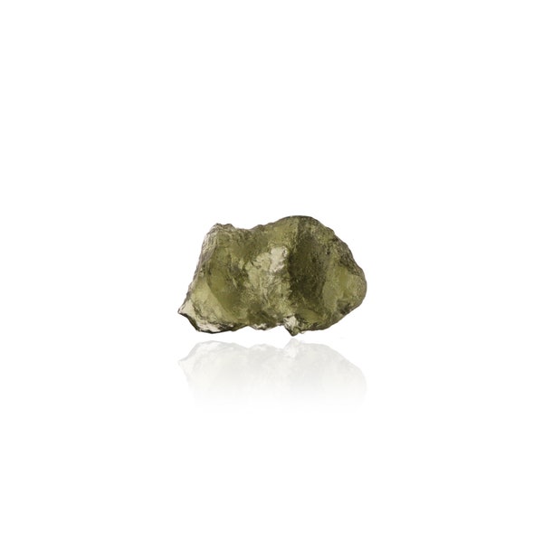 Rough Loose Raw Moldavite Gemstone, DIY Green Moldavite Jewelry Making Charms, Czech Republic Authentic Moldavite Gemstone Findings, GE-9258