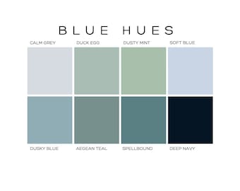 BLUE HUES - Sculpey Premo Polymer Clay Colour Recipes