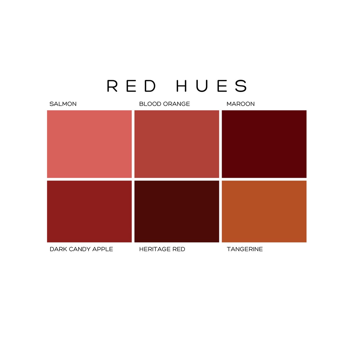 Red hues sculpey premo polymer clay colour recipes etsy