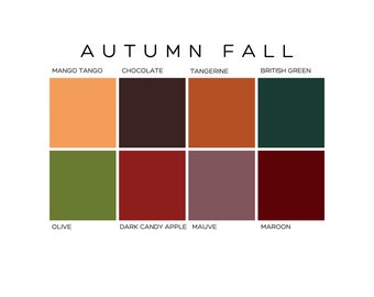 AUTUMN FALL - Sculpey Premo Polymer Clay Colour Recipes