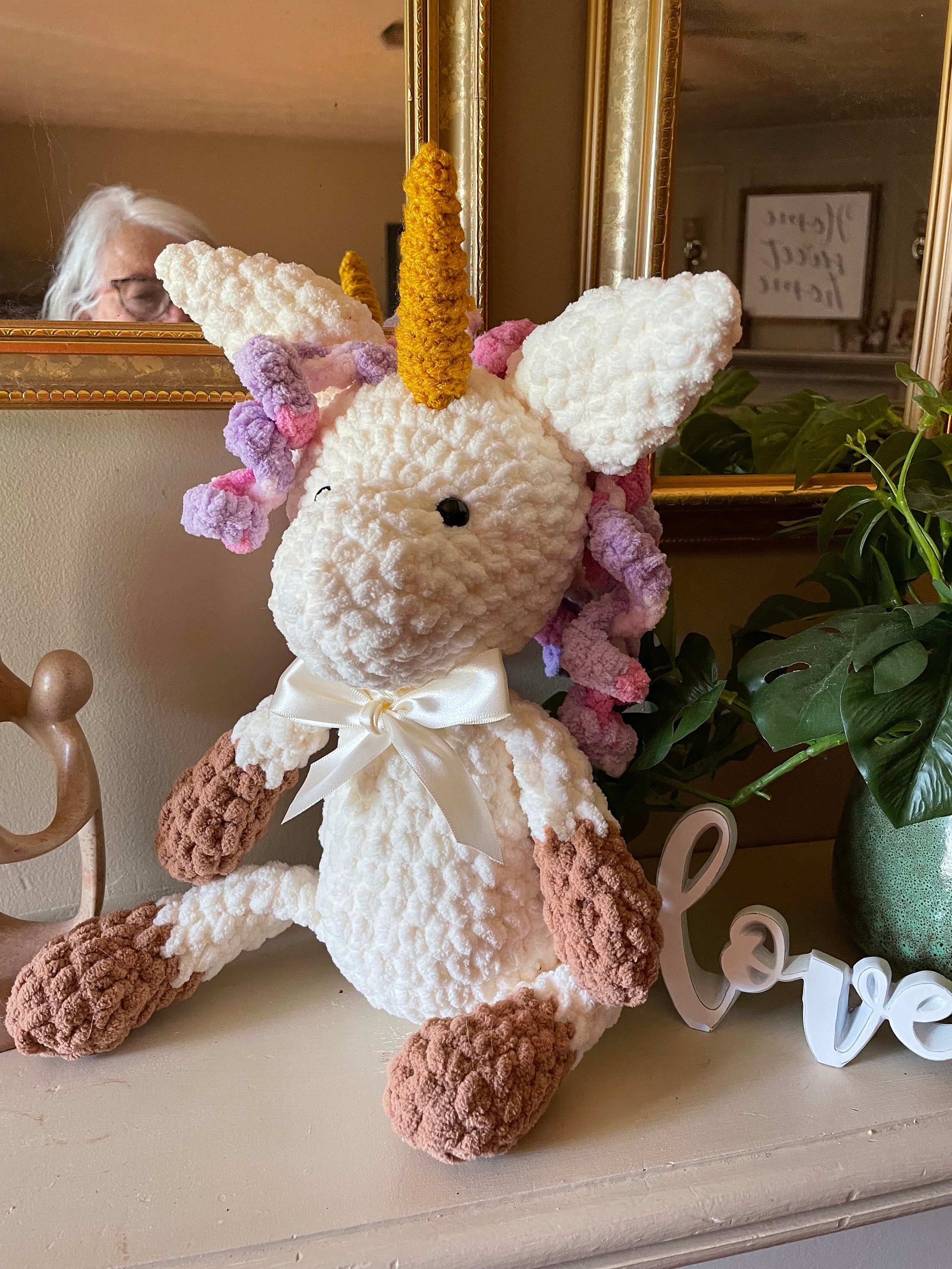 Unicorn|amigurumi|christmas|toys| Soft Plushies |baby Gift|stuffed