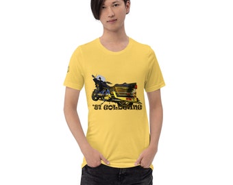Goldwing motorfiets tshirt tee heren dames unisex