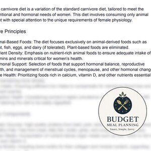 Female Carnivore Diet Meal Plan: 7-Day Recipes for Hormone Balance (PDF Download) image 9