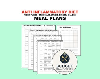 Plan de alimentación antiinflamatoria de 28 días: Recetas y lista de alimentos