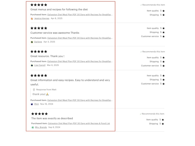 Galveston Diet Meal Plan PDF | 28 Day Menopause Recipes | Breakfast Lunch Dinner Snack Ideas | Menopause Food List image 10