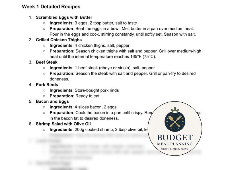 Female Carnivore Diet Meal Plan: 7-Day Recipes for Hormone Balance (PDF Download) image 3
