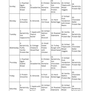 Bariatric Meal Plan Printable PDF - Il 300x300.6109301911 Nc4l 