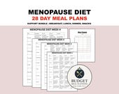 Menopause Diet Plan PDF, 28 Day Menopause Meal Plan + Recipes, Perimenopause