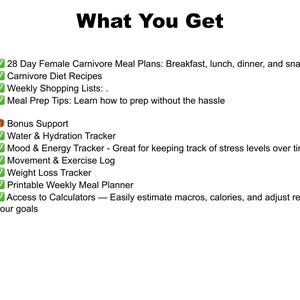 Female Carnivore Diet Meal Plan: 7-Day Recipes for Hormone Balance (PDF Download) image 4