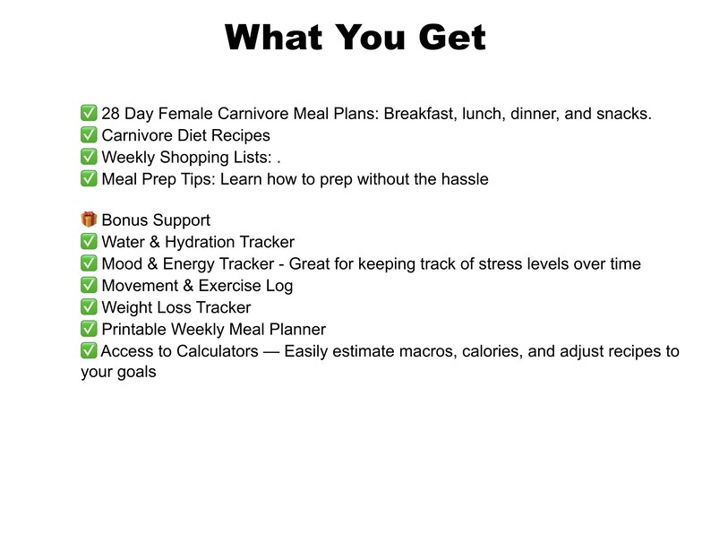 Female Carnivore Diet Meal Plan: 7-Day Recipes for Hormone Balance (PDF Download) image 4