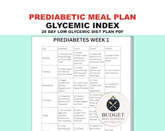 Tabela de baixo índice glicêmico, receitas para pré-diabéticos de 28 dias, plano alimentar para diabéticos em PDF, guia para resistência à insulina