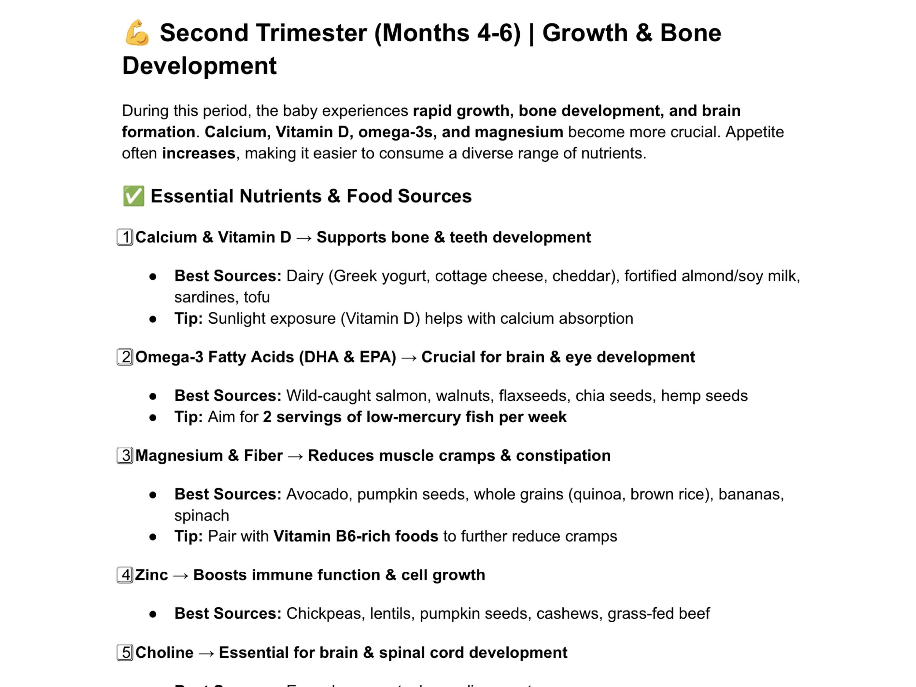 Pregnancy Diet Chart Month by Month With 45 Meal Ideas + Recipes for