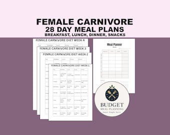 Female Carnivore Diet Meal Plan: 7-Day Recipes for Hormone Balance (PDF Download)