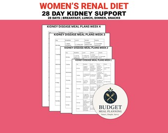 Renal Diet Meal Plan PDF, Kidney Cleanse Recipes, Healthy Food Shopping List Chart