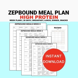 how much protein should i eat a day on tirzepatide Tirzepatide Meal Plan