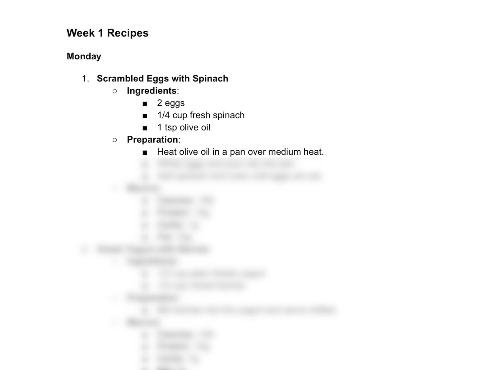 Bariatric Meal Plan Printable PDF | 3 Month Bundle of 7 Day Plans ...