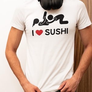 Sushi Lover Funny Unisex T-shirt, Sushi Shirt, Sushi Gifts, Sushi Lover Shirt, Kids Sushi Shirt,Japanese Food Shirt,Unique shirt,Funny Shirt