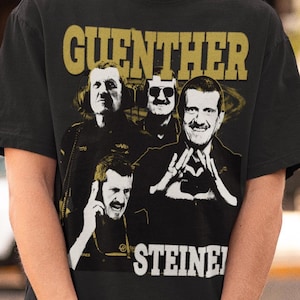 Retro Guenther Steiner T-Shirt - Guenther Steiner Formula One,Guenther Steiner Merch,Steiner Formula One,Steiner Tshirt,Steiner Shirt