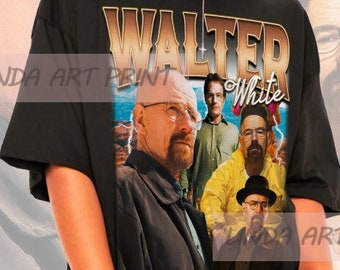 Chemise rétro Walter White - T-shirt Walter White,T-shirt Walter White,T-shirt Walter White,Sweat-Walter White,Pull Walter White