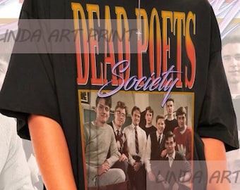 Retro Dead Poets Society Hemd-Robin Williams Hemd,welton Academia Hemd,dunkle Academia Kleidung,dunkle Academia Hemd,helle Academia Kleidung