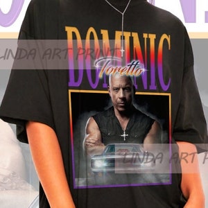 Retro Dominic Toretto Shirt - Vin Diesel Shirt,Dominic Toretto T shirt,Vin Diesel Tshirt,Dominic Toretto T-shirt,Dominic Toretto Tshirt