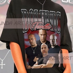 Retro Dominic Toretto Shirt - Vin Diesel Shirt,Dominic Toretto T shirt,Vin Diesel Tshirt,Dominic Toretto T-shirt,Dominic Toretto Tshirt