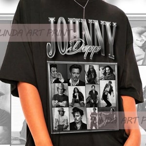 Retro Johnny Depp Shirt - Johnny Depp Tshirt,Johnny Depp T-shirt,Johnny Depp T shirt,Johnny Depp Sweatshirt,Johnny Depp Sweater,Depp Tee