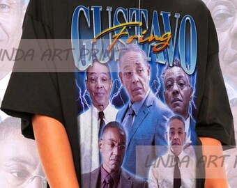 Retro Gustavo Fring Shirt-Gustavo Fring Tshirt,Gustavo Fring T-shirt,Gustavo Fring T shirt,Gustavo Fring Sweatshirt,Giancarlo Esposito Shirt
