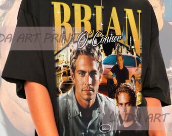 Retro Brian O'Conner Shirt - Brian O'Conner Sweaater,Brian O'Conner T-shirt,Brian O'Conner T shirt,Brian O'Conner Sweatshirt