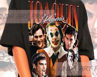 ジョーカー ホアキン・フェニックス アート Tシャツ メンズ