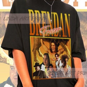 Retro Brendan Fraser Shirt-Breandan Fraser Tshirt,Brendan Fraser T-shirt,Brendan Fraser T shirt,Brendan Fraser Sweatshirt,Brendan Fraser Tee