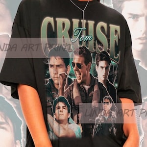 Camicia Tom Cruise retrò - Maglietta Tom Cruise,T-shirt Tom Cruise,T-shirt Tom Cruise,Articolo Tom Cruise,Felpa Tom Cruise,Maglione Tom Cruise 
