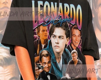 Retro Leonardo DiCaprio Shirt -Leonardo DiCaprio T-shirt,Leonardo DiCaprio T shirt,Leonardo DiCaprio Merch,Leonardo DiCaprio Sweater