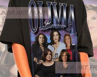 Retro Olivia Benson Shirt - Mariska Hargitay Tee,Law And Order Shirt,Olivia Benson Sweatshirt,Law And Order Tshirt,Olivia Benson Sweater