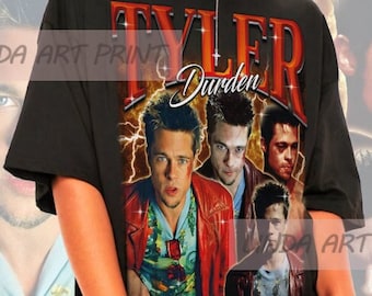 Chemise Tyler Durden rétro - pull Tyler Durden, t-shirt Tyler Durden, t-shirt Tyler Durden, t-shirt Tyler Durden, sweat-shirt Tyler Durden