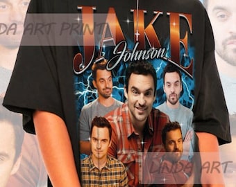 Retro Jake Johnson Shirt - Jake Johnson Tshirt, Nick Miller T-Shirt, Jake Johnson T-Shirt, Jake Johnson T-Shirt, Nick Miller Shirt, Nick Miller T-Shirt