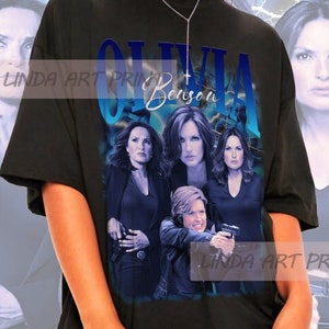 Retro Olivia Benson Shirt - Mariska Hargitay Tee,Law And Order Shirt,Olivia Benson Sweatshirt,Law And Order Tshirt,Olivia Benson Sweater