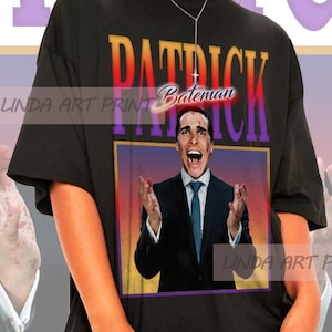 Retro Patrick Bateman Shirt -patrick bateman merch,patrick bateman t-shirt,patrick bateman t shirt,patrick bateman t-shirt,retro movie shirt