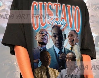 Retro Gustavo Fring Shirt-Gustavo Fring Tshirt,Gustavo Fring T-shirt,Gustavo Fring T shirt,Gustavo Fring Sweatshirt,Giancarlo Esposito Shirt