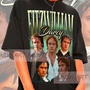 Retro Fitzwilliam Darcy Shirt - Fitzwilliam Darcy Tshirt,Fitzwilliam Darcy T shirt,Darcy T-shirt,Darcy Merch,Pride and Prejudice Shirt